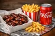 6 Pcs BBQ Wings Meal